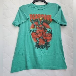 Deadpool Graphic Tee - Green